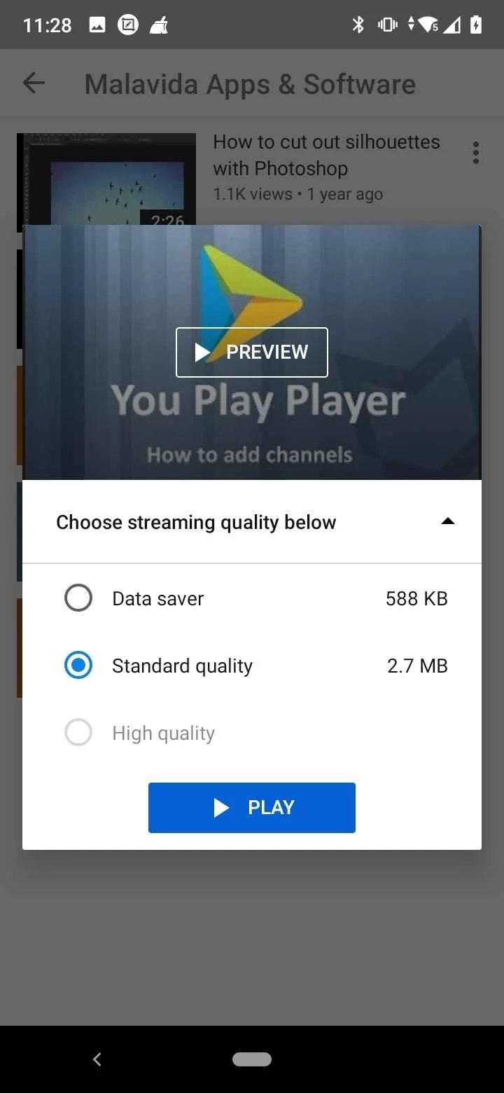 YouTube Go — tangkapan layar 4